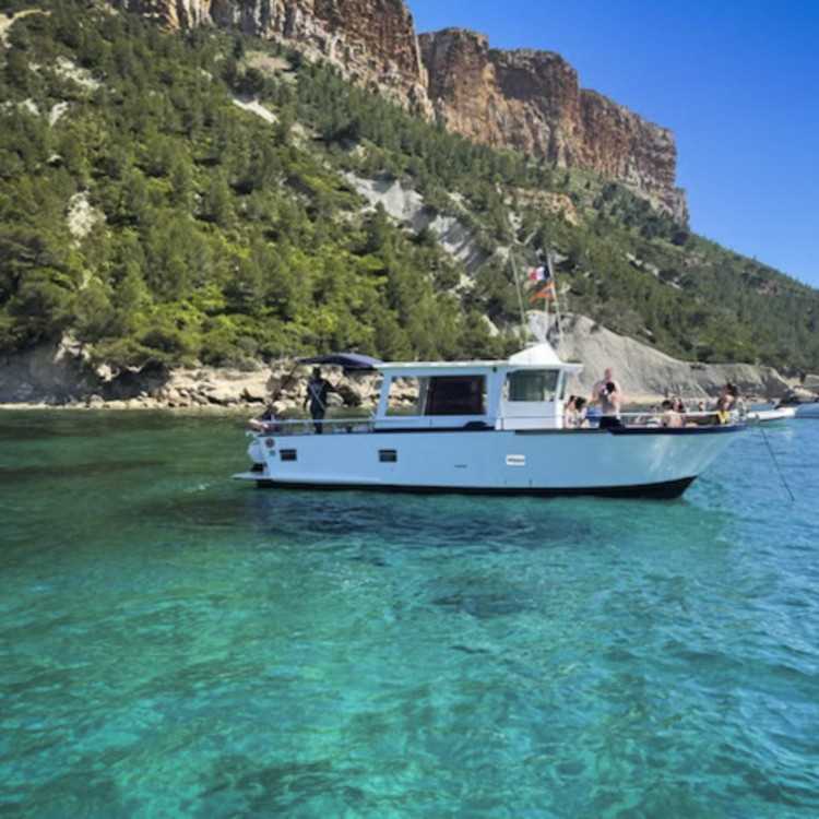 3 calanques + arrêt détente (2h00)